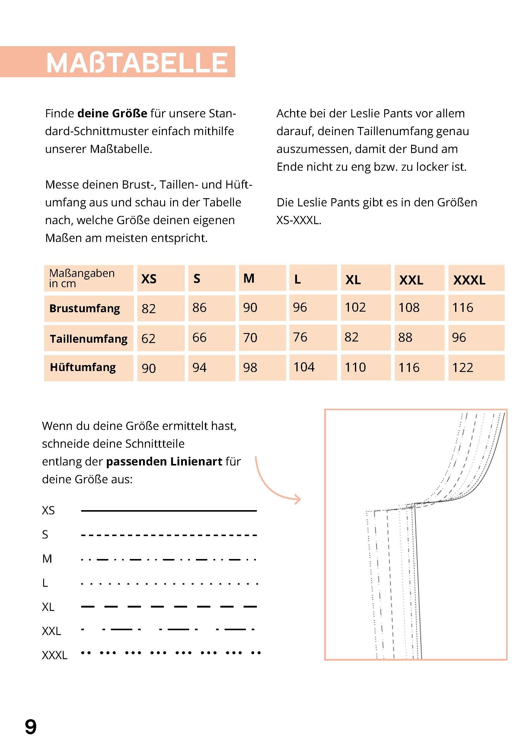 Gerade Hose Schnittmuster LESLIE – Bild 7