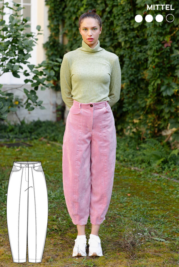 Karottenhose Schnittmuster