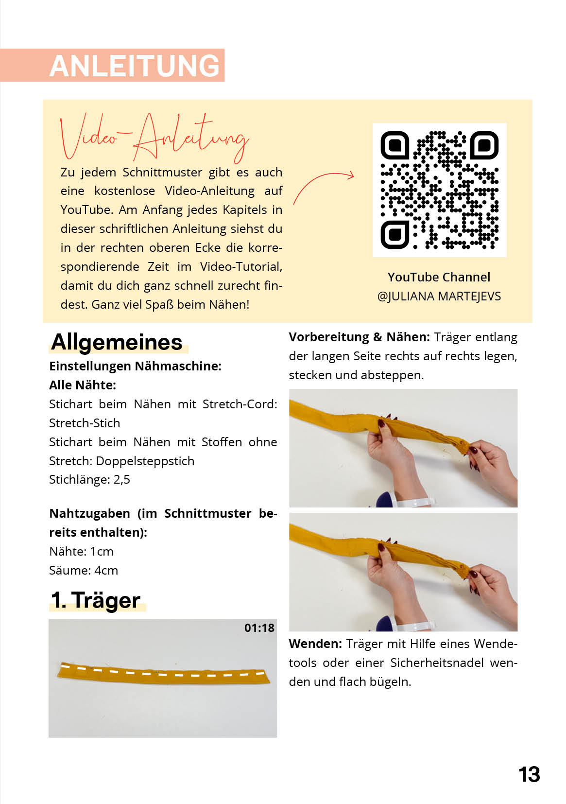 Latzhose Schnittmuster MAISIE – Bild 12