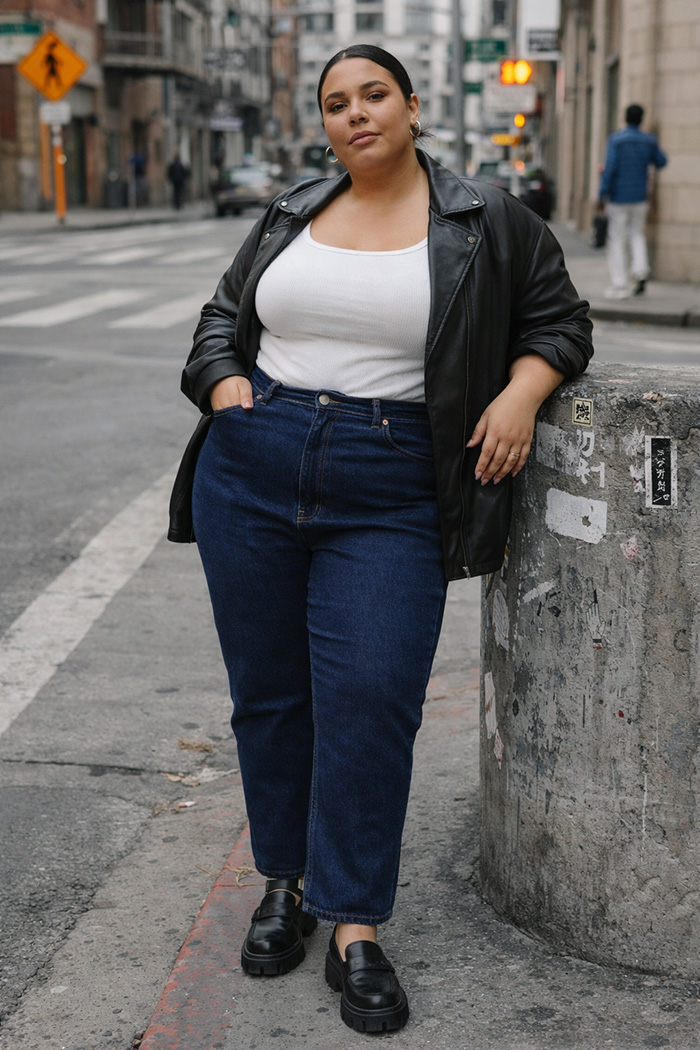 Jeanshose Plus Size Schnittmuster
