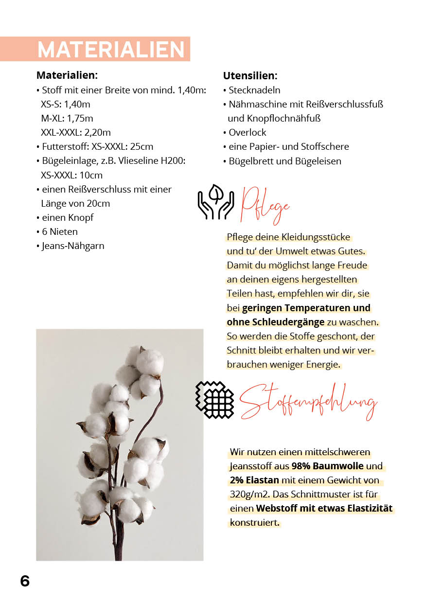 Basic Jeans Schnittmuster – Bild 7