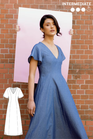 A line dress pattern