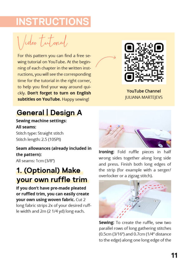 Scrunchie Sewing Pattern | Sewing Beginner Project