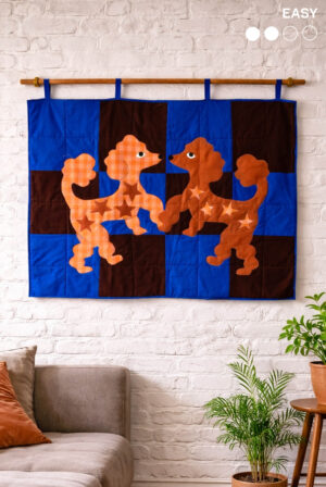 Quilt pattern dog