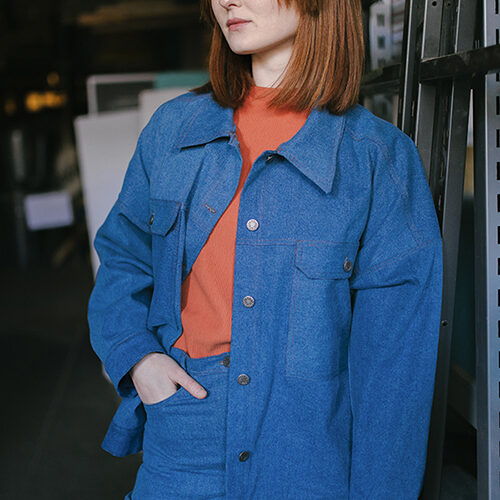 Schnittmuster Jeans Jacke